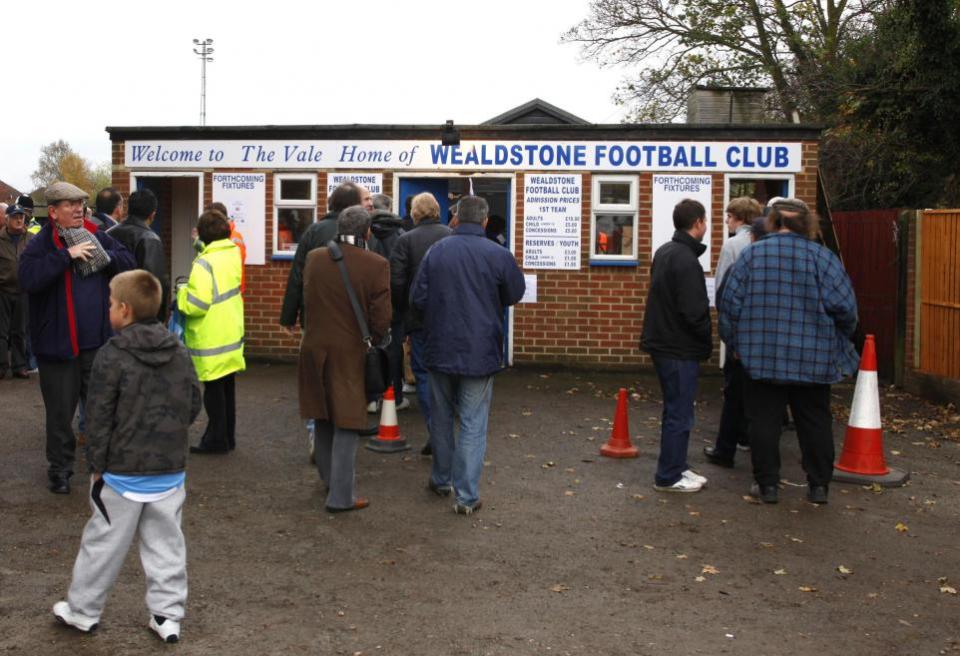 Watford Observer: Wealdstone's Grosvenor Vale home.