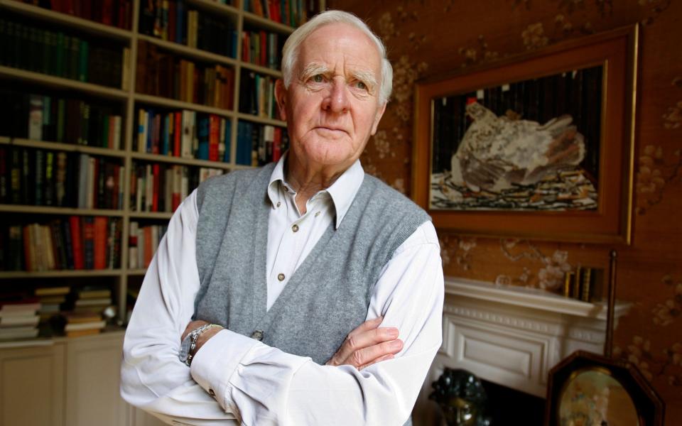 Le Carré passed away last weekend at the age of 89 - AP