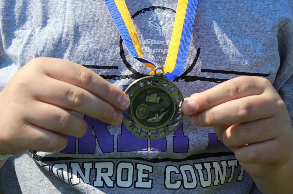 At this year's Monroe County Special Olympics, every athlete received a participation medal.