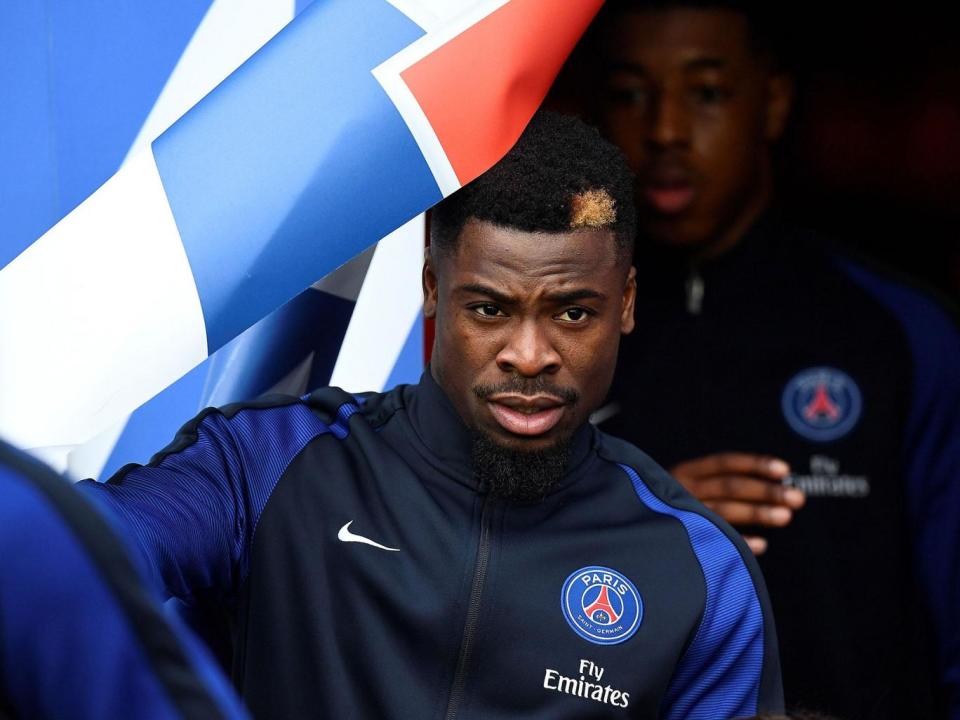 Serge Aurier courted plenty of controversy during his time at PSG (Getty)