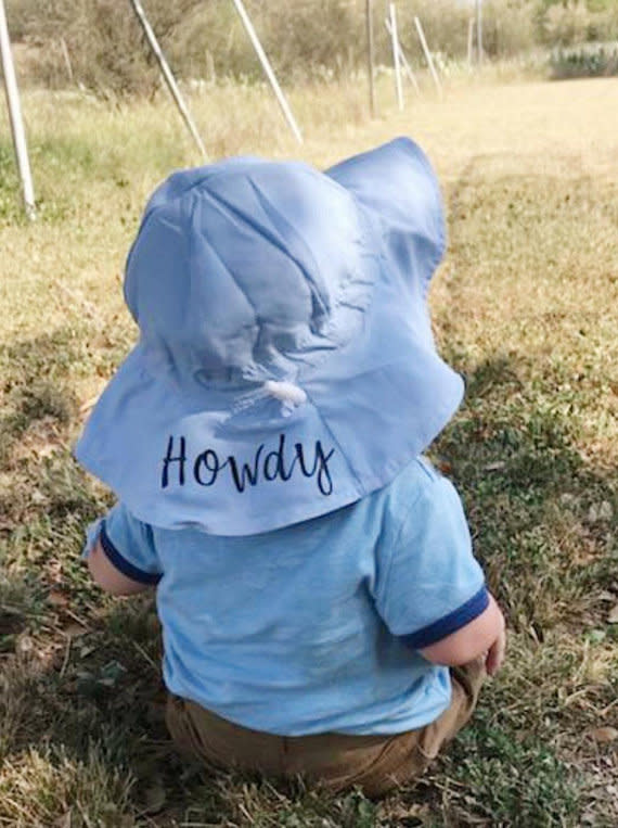 Get it on <a href="https://www.etsy.com/listing/605017148/customizable-sun-hat-floppy-sun-hat-baby?ga_order=most_relevant&amp;ga_search_type=all&amp;ga_view_type=gallery&amp;ga_search_query=sun%20hats%20for%20babies&amp;ref=sr_gallery-1-21&amp;more_colors=1" target="_blank">Etsy</a>, $26.