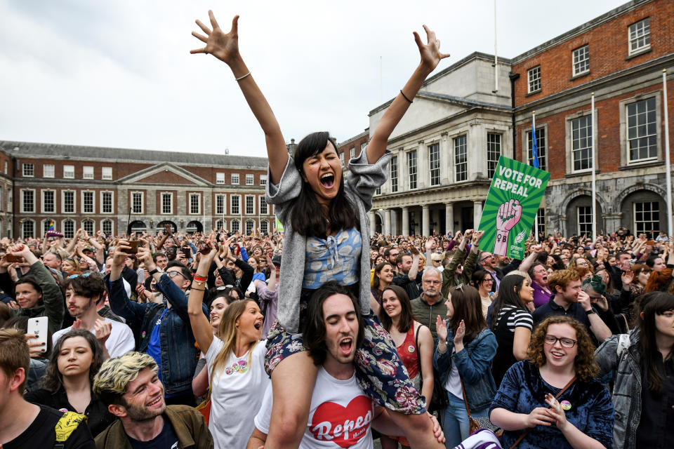 Ireland Votes In Favour of Law Reform In Abortion Referendum (Jeff J Mitchell / Getty Images file)