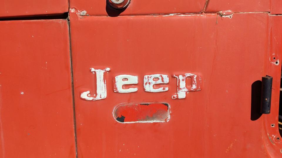 1974 jeep cj5 in colorado junkyard