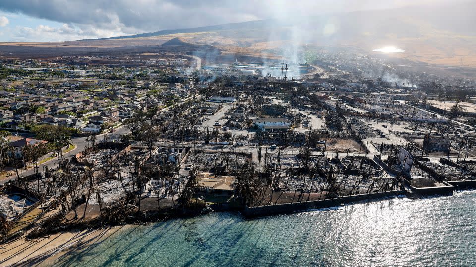 Maui's historic Lahaina was devastated by fire. - Robert Gauthier/Los Angeles Times/Getty Images