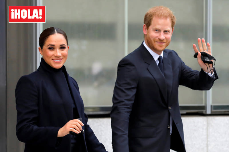 Meghan Markle y el príncipe Harry