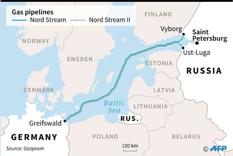 The Nord Stream gas pipelines are controversial as they give Russia more leverage to route supplies around eastern European nations