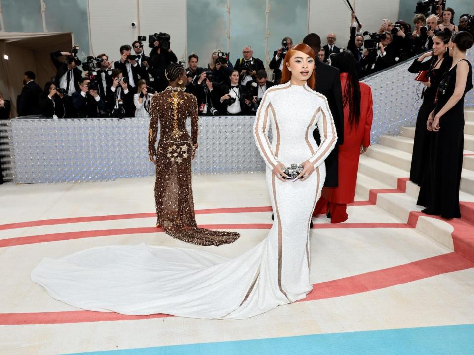 Ice Spice attends the 2023 Met Gala.