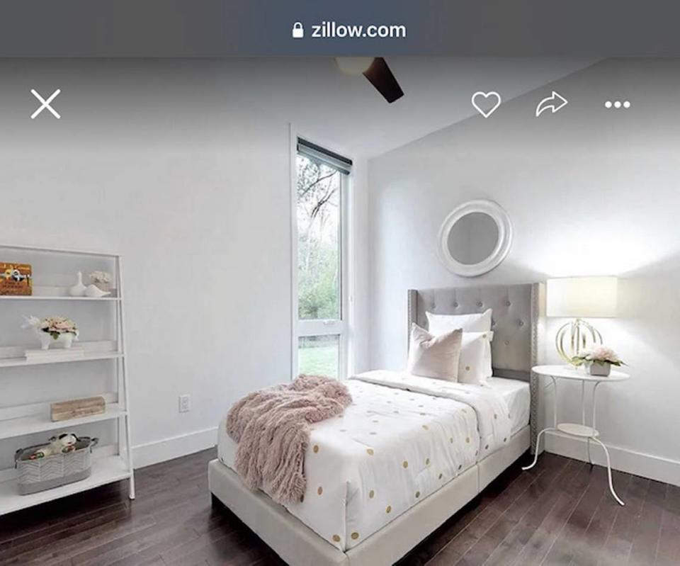 Bedroom Screen grab from Zillow