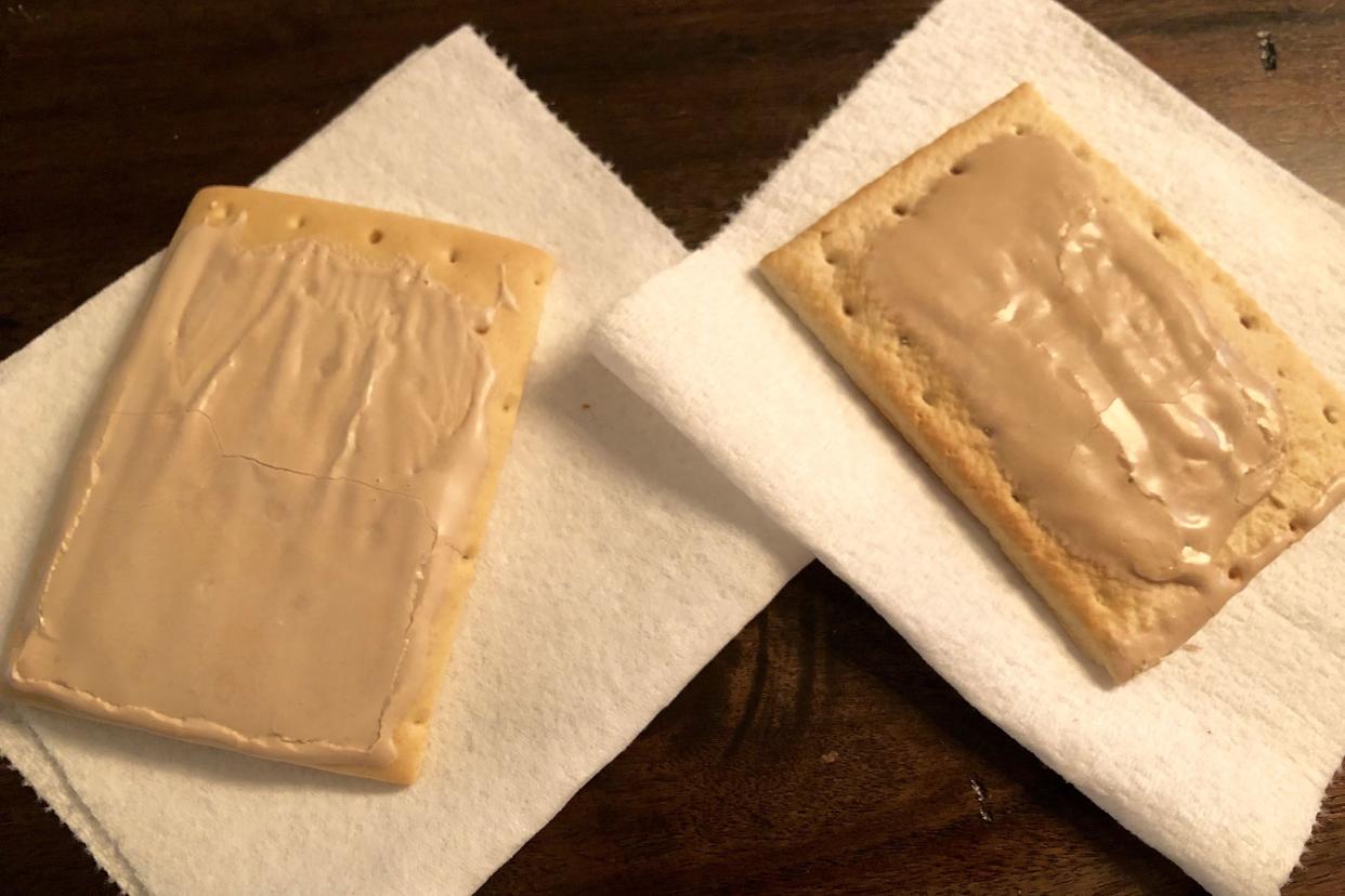 toaster pastries samples, pop-tarts and aldi brand