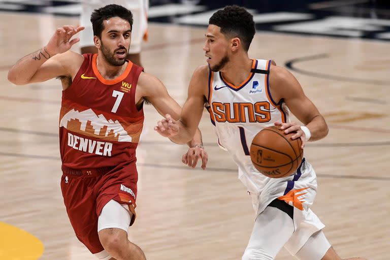 Los  Denver Nuggets de Facundo Campazzo debutan en la temporada regular de la NBA ante Phoenix Suns