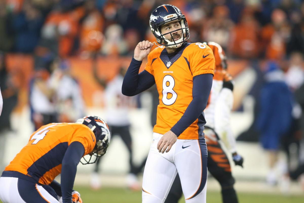 Jaguars sign ex-Broncos kicker Brandon McManus, waive Riley