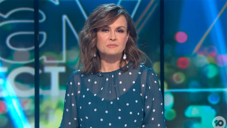 Lisa Wilkinson on The Project panel