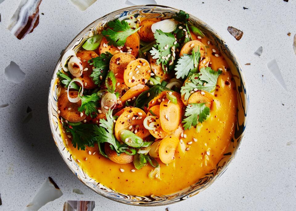 Spiced Coconut Carrot Soup