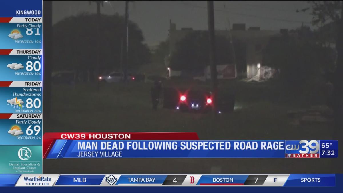 Man dead following suspected road rage shooting in Jersey Village