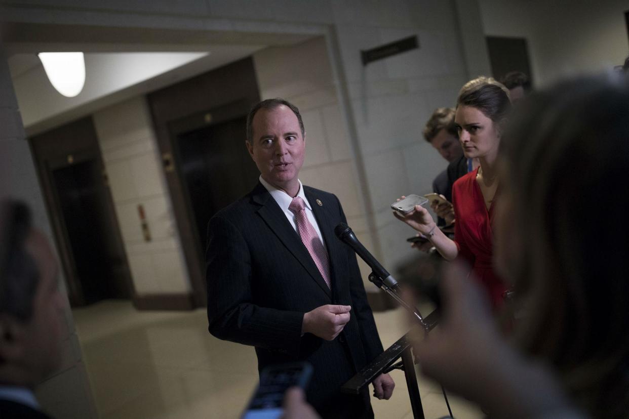 The top Democrat on the House Intelligence Committee, Adam Schiff, has said the Russian indictment doesn't clear the Trump campaign of collusion: Getty Images