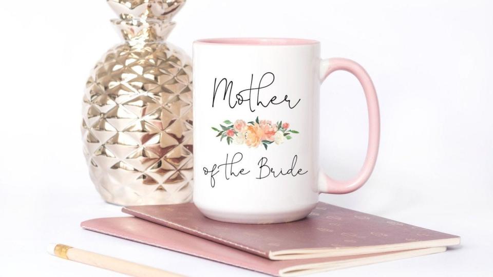 Best Mother of The Bride Gifts: A mother of the bride mug