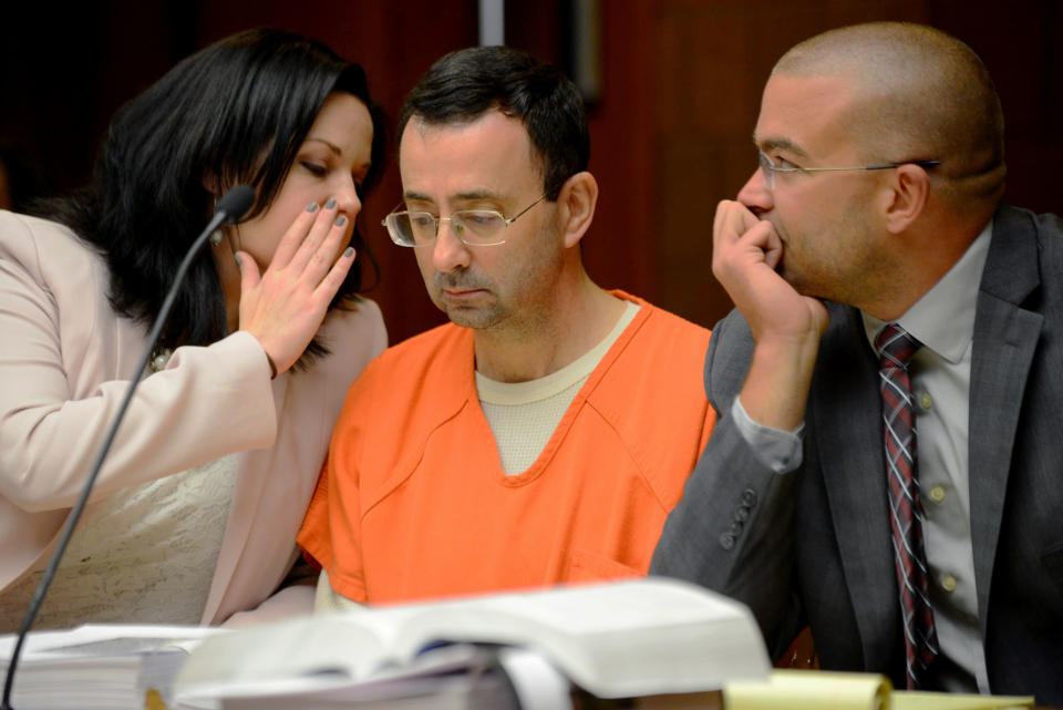 Dr. Larry Nassar is accused of molesting more than 100 girls. (AP)
