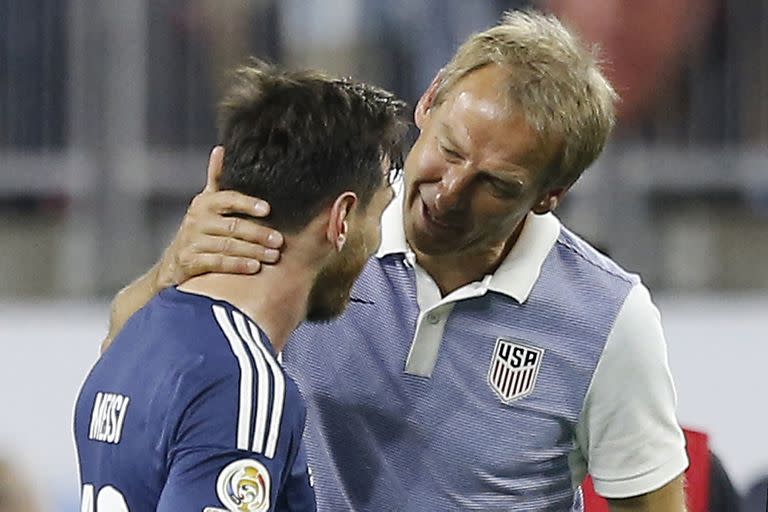 Toda la admiración –y los mejores deseos– de Klinsmann a Messi: "Mis dos favoritos para Qatar son sudamericanos: Argentina y Brasil..., pero creo que es el momento para Messi"