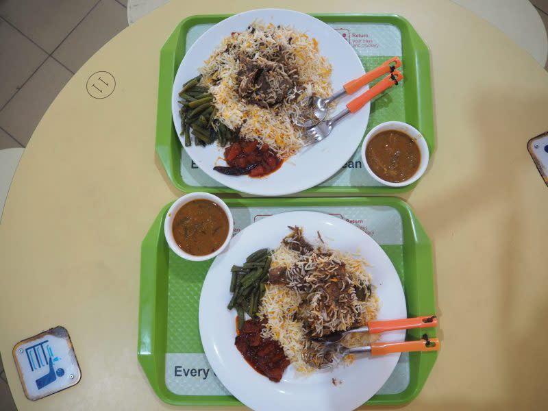 Dubai Express A picture of both dishes