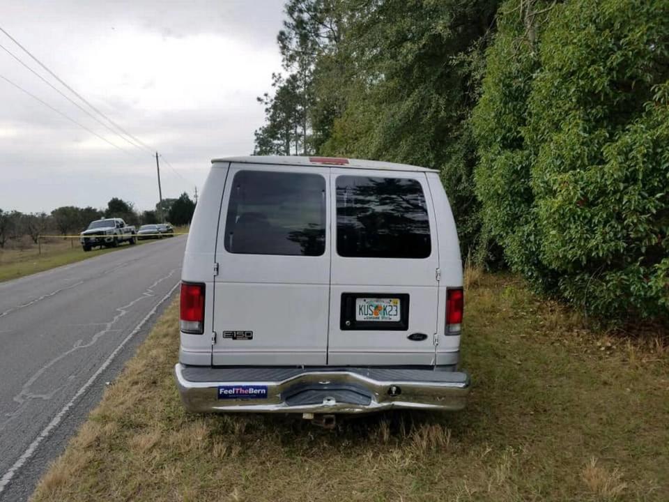 The Pasco County Sheriff’s Office shared photos of the van driven by Ernesto Caballeiro, 49. Caballeiro, the suspect in a triple homicide, was found dead Jan. 29, 2020, in Blanton. His baby, Andrew, was still missing.