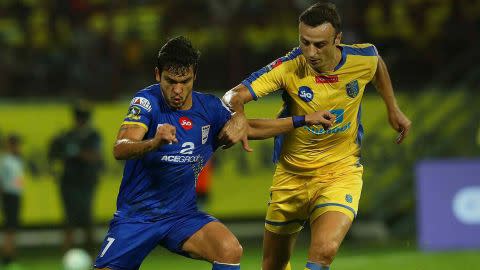 Everton Santos Dimitar Berbatov Kerala Blasters FC Mumbai FC ISL season 4 2017/2018