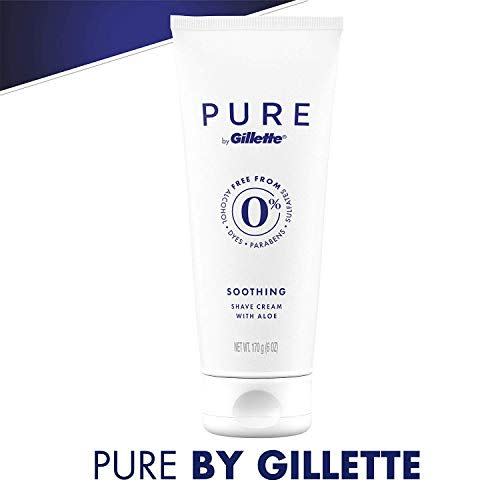 14) PURE Soothing Shaving Cream with Aloe