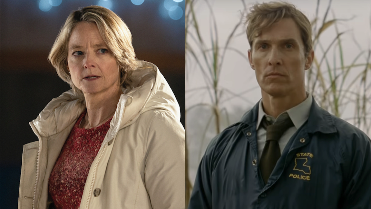  Liz Danvers and Rust Cohle side by side from True Detective. 