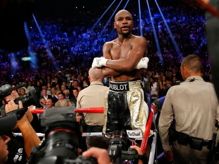 Floyd Mayweather.