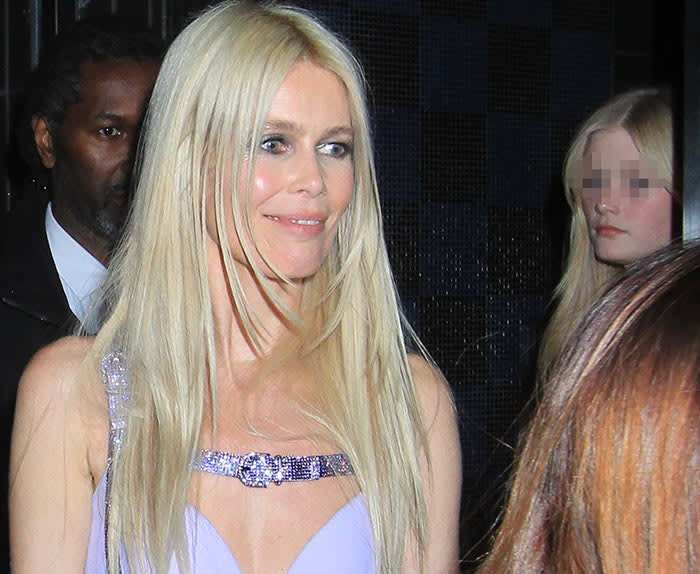 Claudia-Claudia Schiffer y su hija Cosima