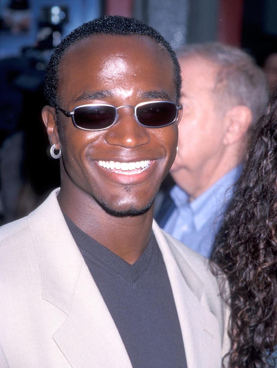 Taye Diggs (head of hair)