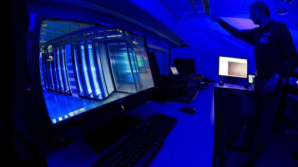 Pictured is the Cybercrime Centre at Europol headquarters in The Hague, Netherlands.