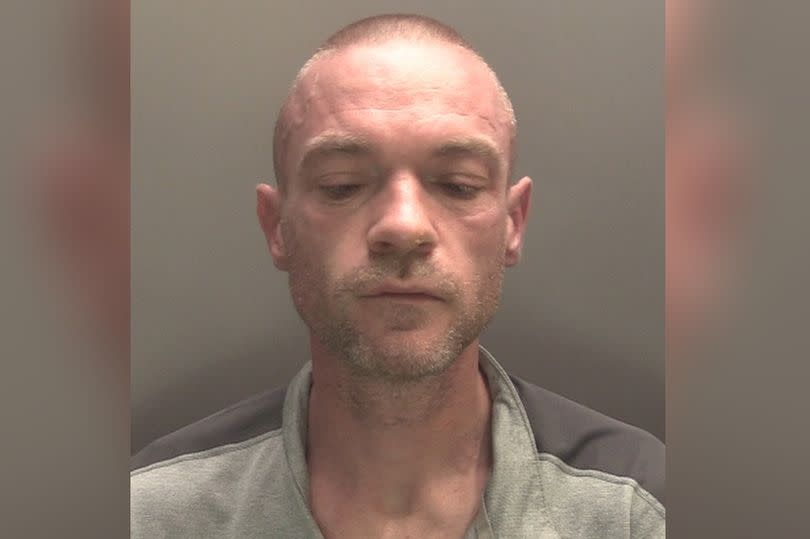 John Edward Cain, 41, of Shirdley Avenue in Kirkby racially abused people outside of court