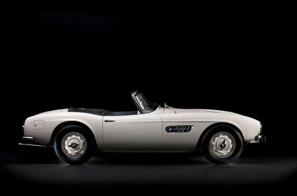 <p>Albrecht von Goertz’s 1956 507 was as handsome as any contemporary Ferrari, but a costly build pushed its price too close to these exotics, killing the car after only 252 were built, and bankrupting BMW.</p>