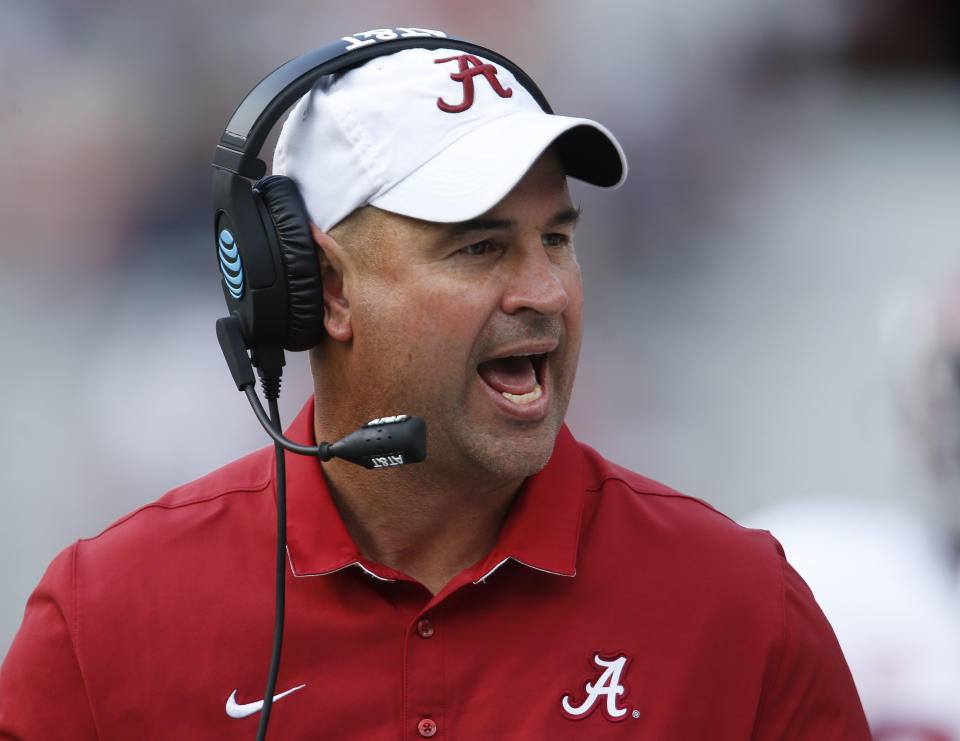 Tennessee hired Alabama defensive coordinator Jeremy Pruitt as its head coach on Thursday. (AP)