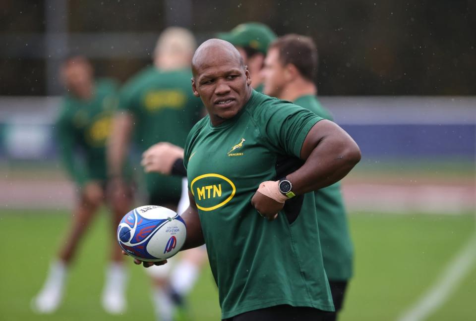 Hooker Bongi Mbonambi is free to start against New Zealand after World Rugby's ruling (David Rogers/Getty Images)