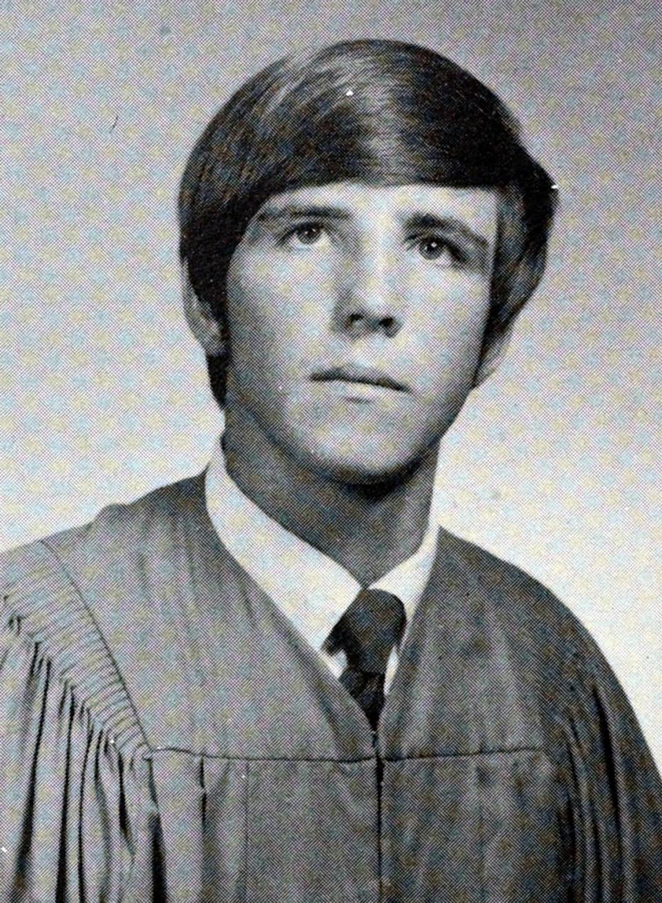 Congressman Carlos Gimenez in a 1972 Columbus High yearbook photo.