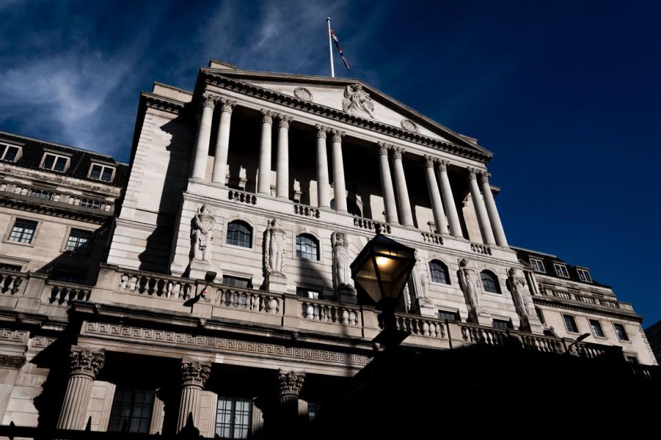 UK interest rates have been held steady (Aaron Chown/PA) (PA Wire)