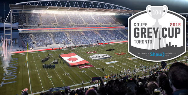 104th Grey Cup logo BMO Field