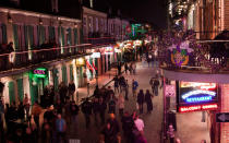 <p>People love New Orleans for its <a rel="nofollow noopener" href="http://www.travelandleisure.com/americas-favorite-cities/2012/category/nightlife/music-scene" target="_blank" data-ylk="slk:live music;elm:context_link;itc:0;sec:content-canvas" class="link ">live music</a> and <a rel="nofollow noopener" href="http://www.travelandleisure.com/americas-favorite-cities/2012/category/food-drink-restaurants" target="_blank" data-ylk="slk:fabulous food;elm:context_link;itc:0;sec:content-canvas" class="link ">fabulous food</a>, and both can be found in abundance at the city’s often-free festivals, such as spring’s French Quarter Festival or November’s seafood-focused Oak Street Po-Boy Festival. If you don’t want to compete with the <a rel="nofollow noopener" href="http://www.travelandleisure.com/americas-favorite-cities/2012/category/type-of-trip/wild-weekend" target="_blank" data-ylk="slk:wild-weekend;elm:context_link;itc:0;sec:content-canvas" class="link ">wild-weekend</a> crowds, there are also posh places to enjoy free music, such as the Ritz-Carlton’s Davenport Lounge, where you can sip a Pontchartrain Punch (vodka, Chambord, citrus, and a splash of bubbly, for $14).</p>