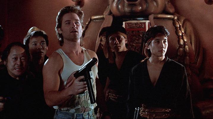 The cast of Big Trouble in Little China.