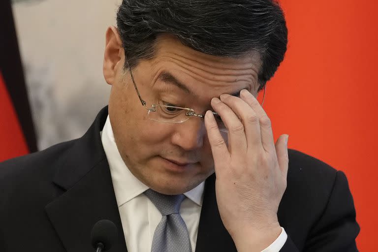 El ministro de Relaciones Exteriores saliente de China, Qin Gang