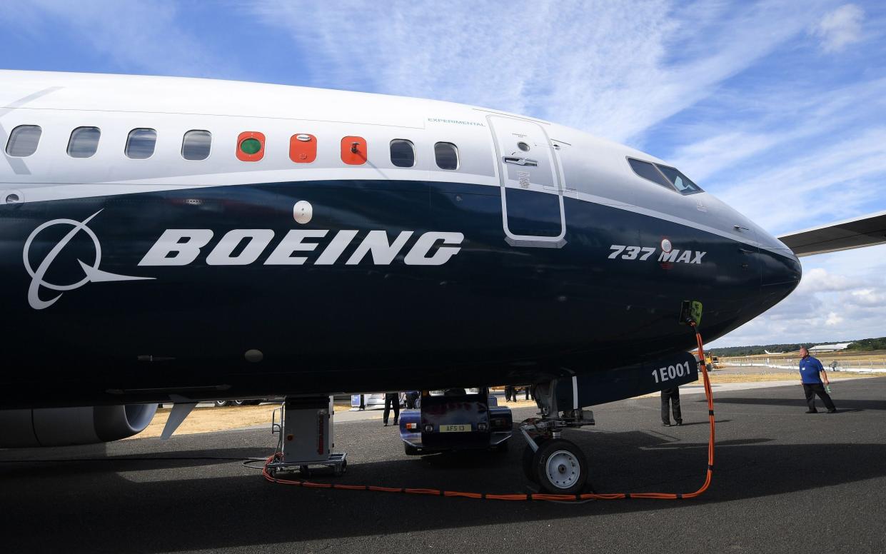 Boeing 737 Max - ANDY RAIN/EPA-EFE/REX