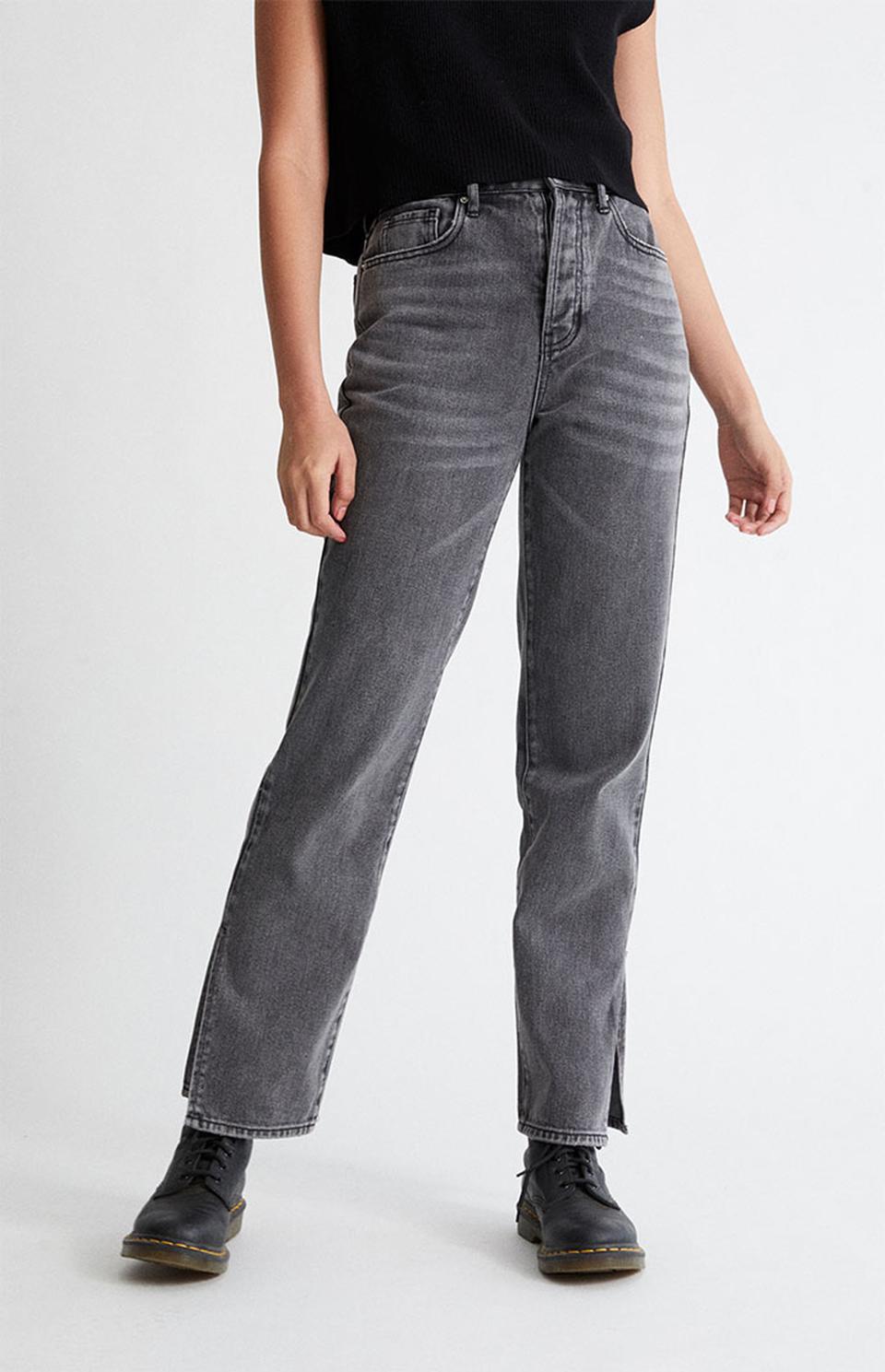 <p><a href="https://go.redirectingat.com?id=74968X1596630&url=https%3A%2F%2Fwww.pacsun.com%2Fpacsun%2Fgray-slit-dad-jeans-0860436750108.html&sref=https%3A%2F%2Fwww.seventeen.com%2Ffashion%2Fg2527%2Fback-to-school-outfit-ideas%2F" rel="nofollow noopener" target="_blank" data-ylk="slk:Shop Now;elm:context_link;itc:0;sec:content-canvas" class="link ">Shop Now</a></p><p>Gray Slit Dad Jeans</p><p>$21.20</p><p>pacsun.com</p>