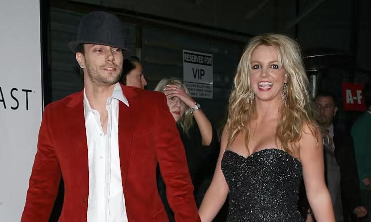 Britney Spears y su ex Kevin Federline