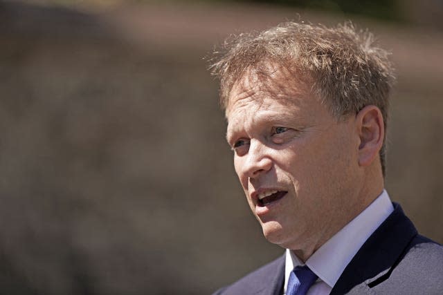 Transport Secretary Grant Shapps