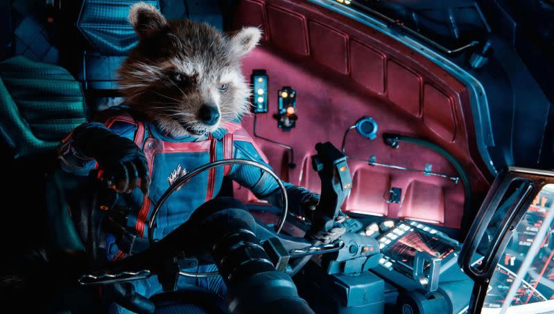 Rocket Racoon en Guardianes de la Galaxia 3