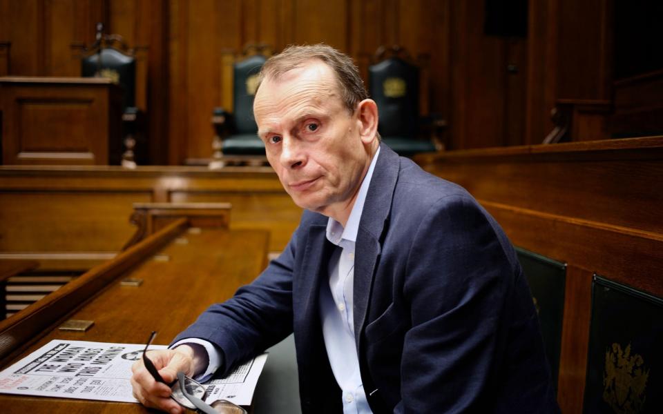 Marr in Courtroom Number 1 at the Old Bailey