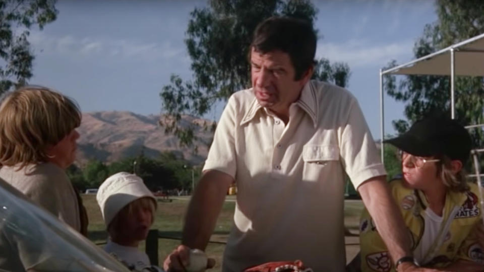 Walter Matthau in The Bad News Bears