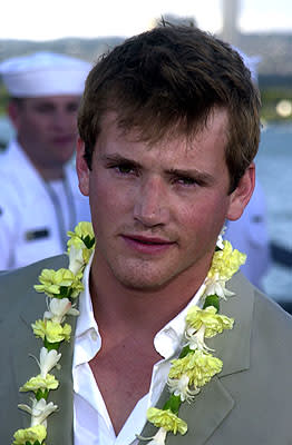 William Lee Scott aboard the USS John C. Stennis at the Honolulu, Hawaii premiere of Touchstone Pictures' Pearl Harbor