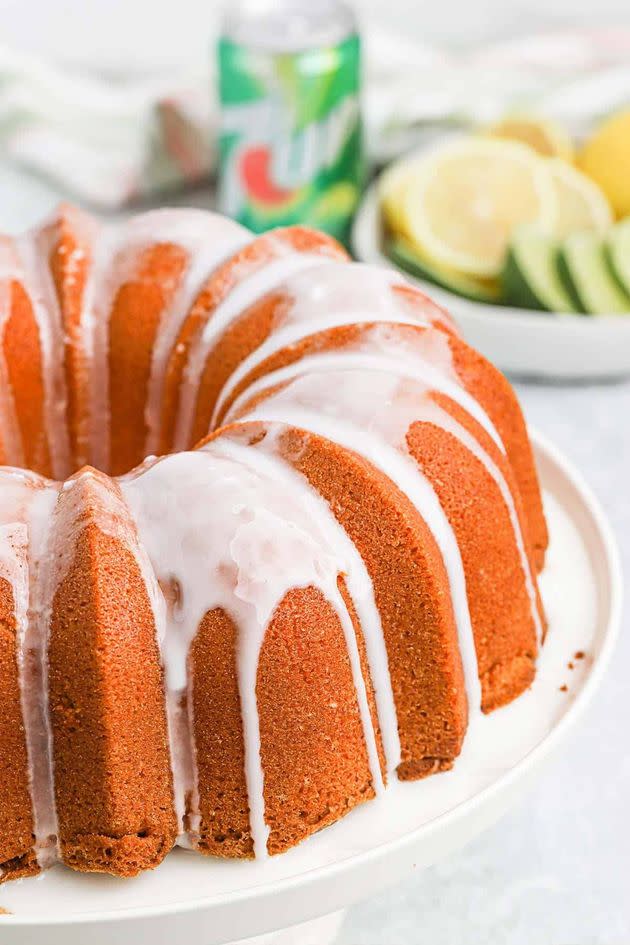 Get Adams' the recipe for 7Up pound cake.